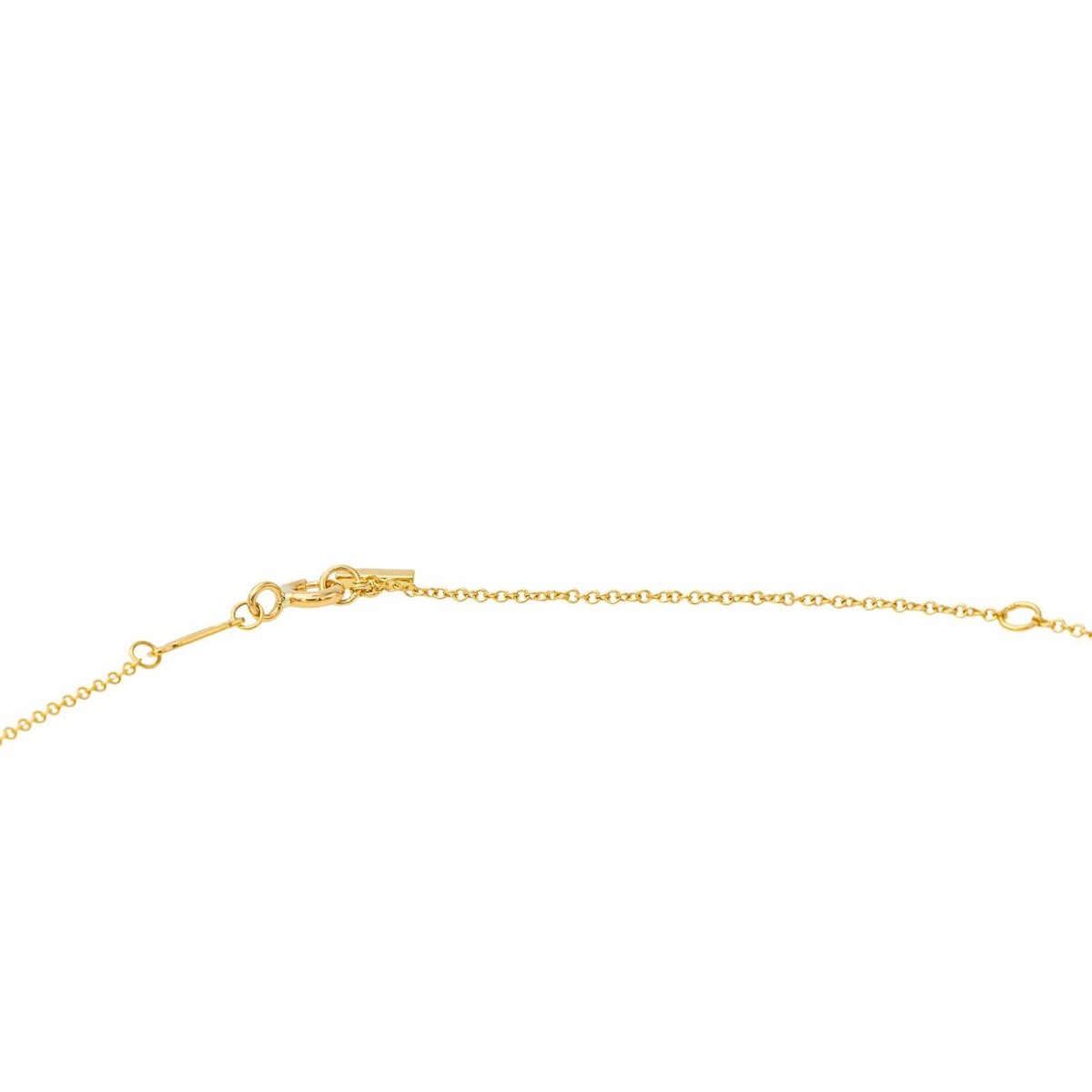 Tiffany & Co Collier T Smile Or jaune Diamant - Castafiore