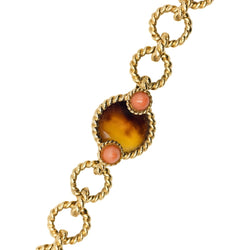 Trois bracelets BOUCHERON en or jaune et corail - Castafiore