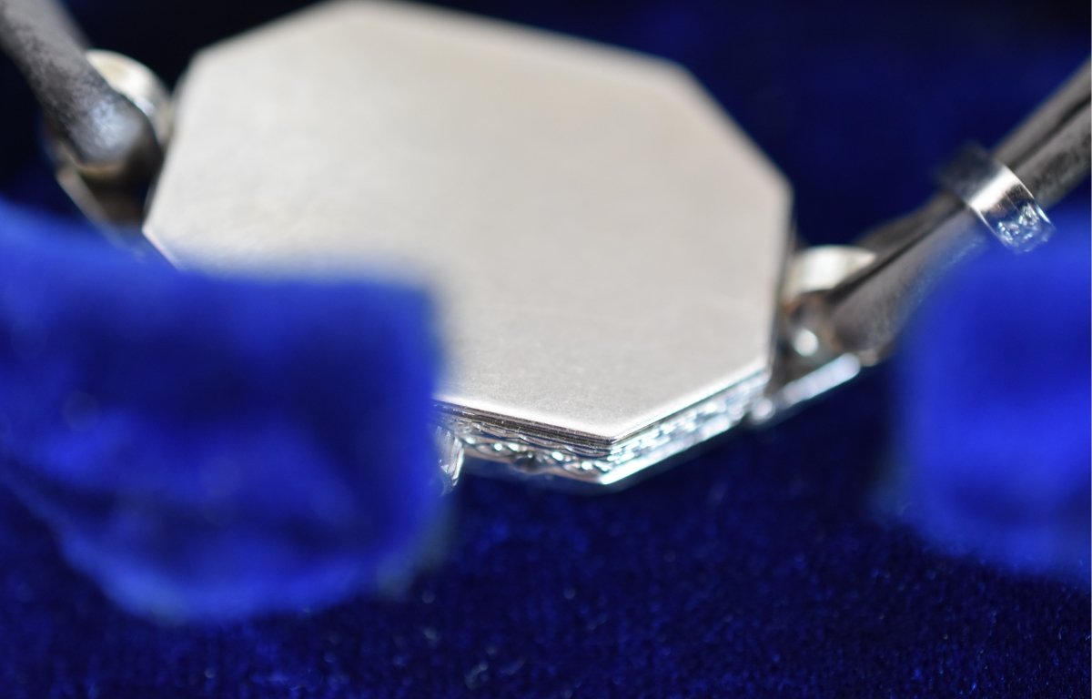 Vacheron Constantin exceptionnelle Période art - déco 1920 - 1925, platine (950), or blanc 18 carats et diamants - Castafiore