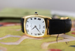 Van Cleef& Arpels avec Baume&Mercier, double signature, or jaune 18 carats, vers 1970 - Castafiore