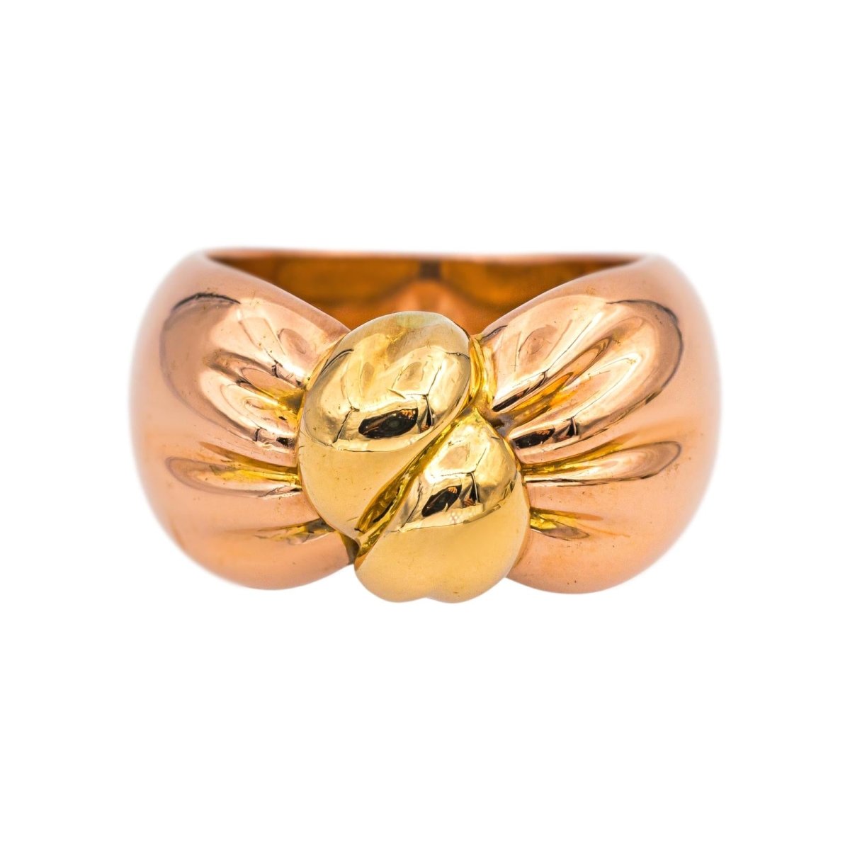 Van Cleef & Arpels Bague Nœud Or rose - Castafiore