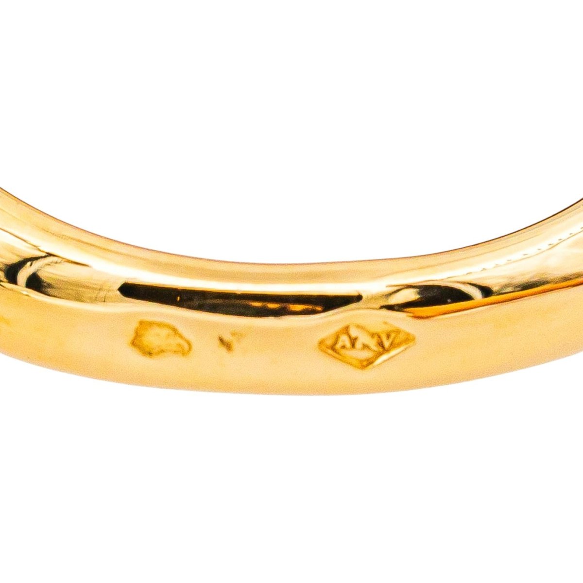 Van Cleef & Arpels Bague Vintage Or jaune Corail - Castafiore