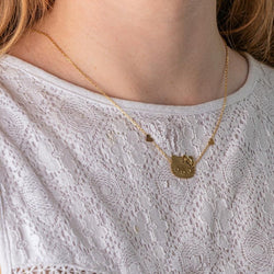 Victoria Casal Collier Hello Kitty Or jaune - Castafiore