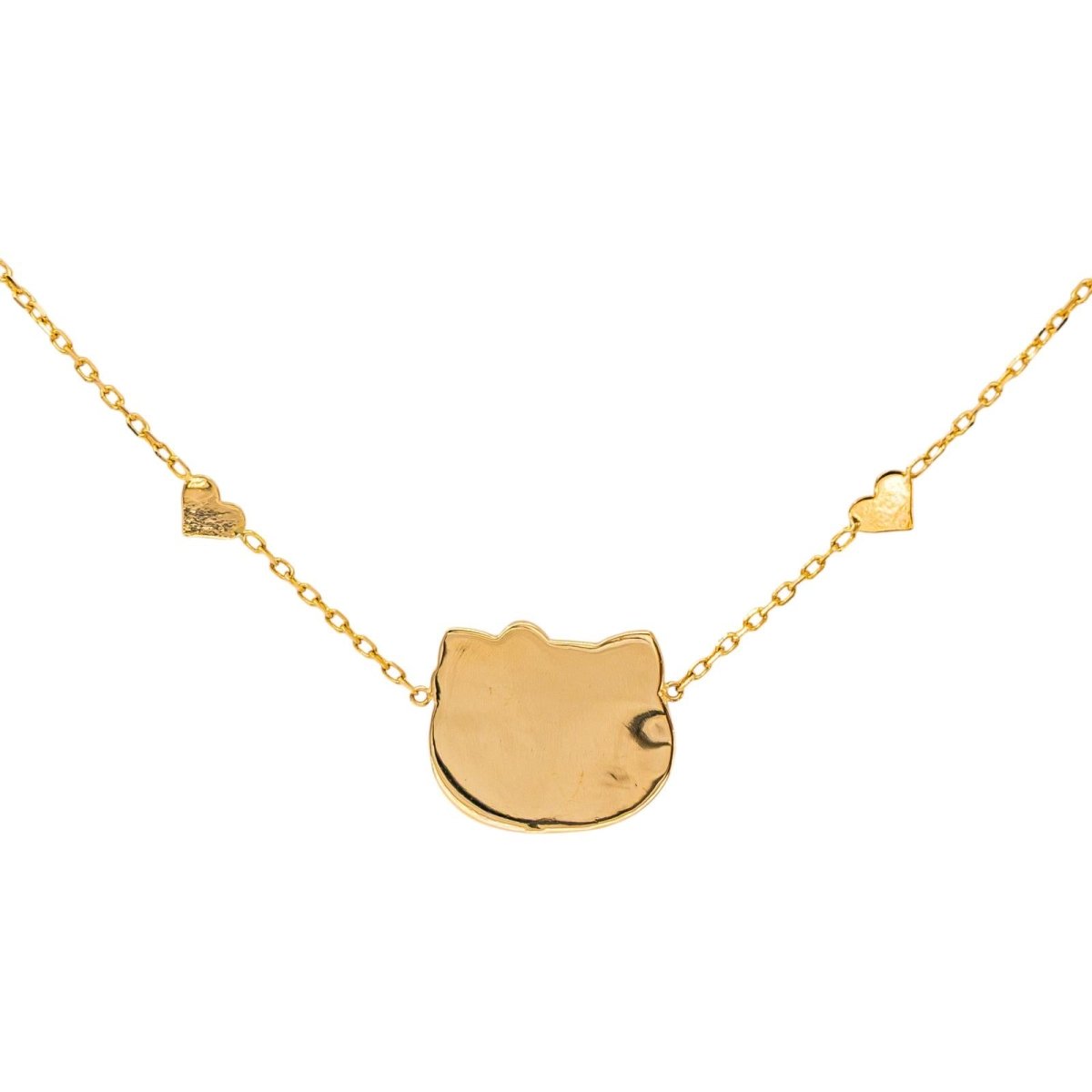 Victoria Casal Collier Hello Kitty Or jaune - Castafiore
