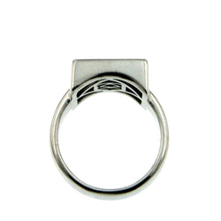 Vintage 2.50 Carat Sapphire 1 Carat Diamond Gold Ring - Castafiore