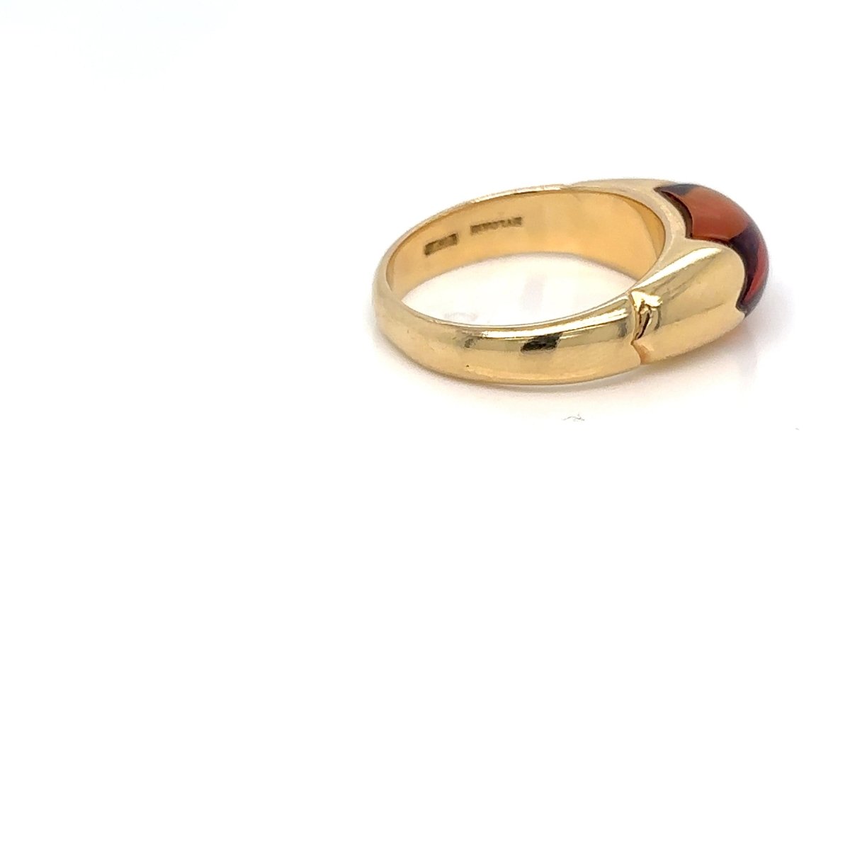 Vintage Bulgari “Celtaura” Ring – 18k Yellow Gold & Citrine – Circa 1980 - Castafiore