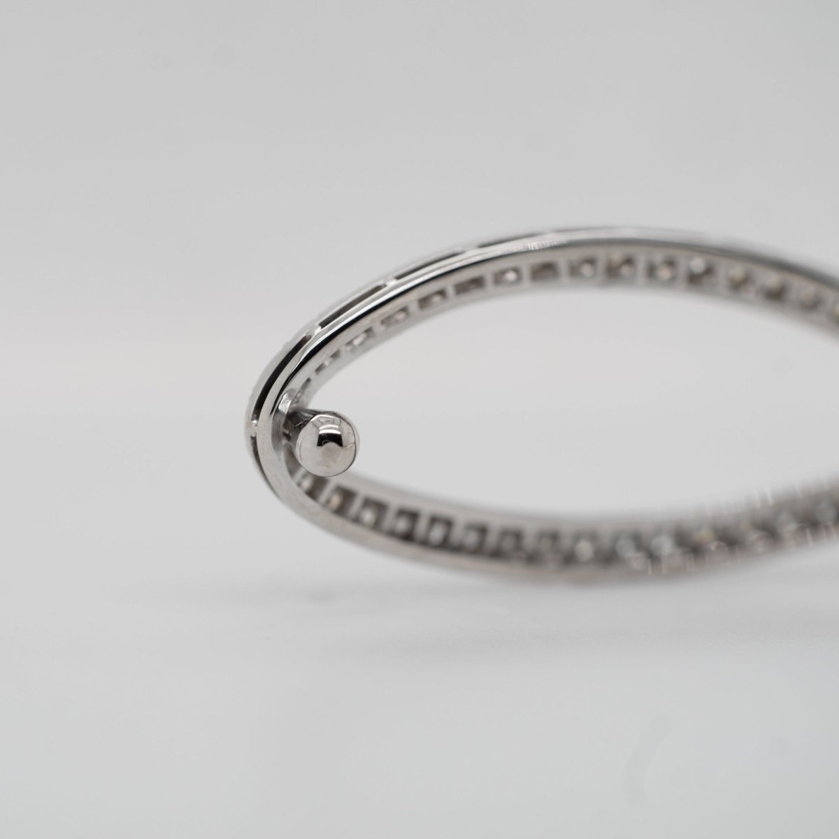 Vintage - Pince à Cheveux Or Blanc et Diamants - Castafiore