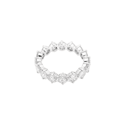 Alliance platine, diamants taille brillant, 2.4 carats.