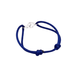 Bracelet Dinh Van "Menottes R10", or blanc, diamants.