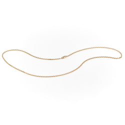 Collier Chaîne maille forçat en or jaune