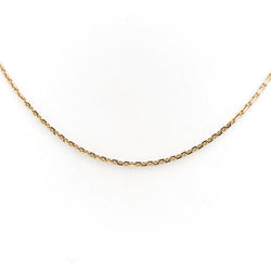 Collier Chaîne maille forçat en or jaune