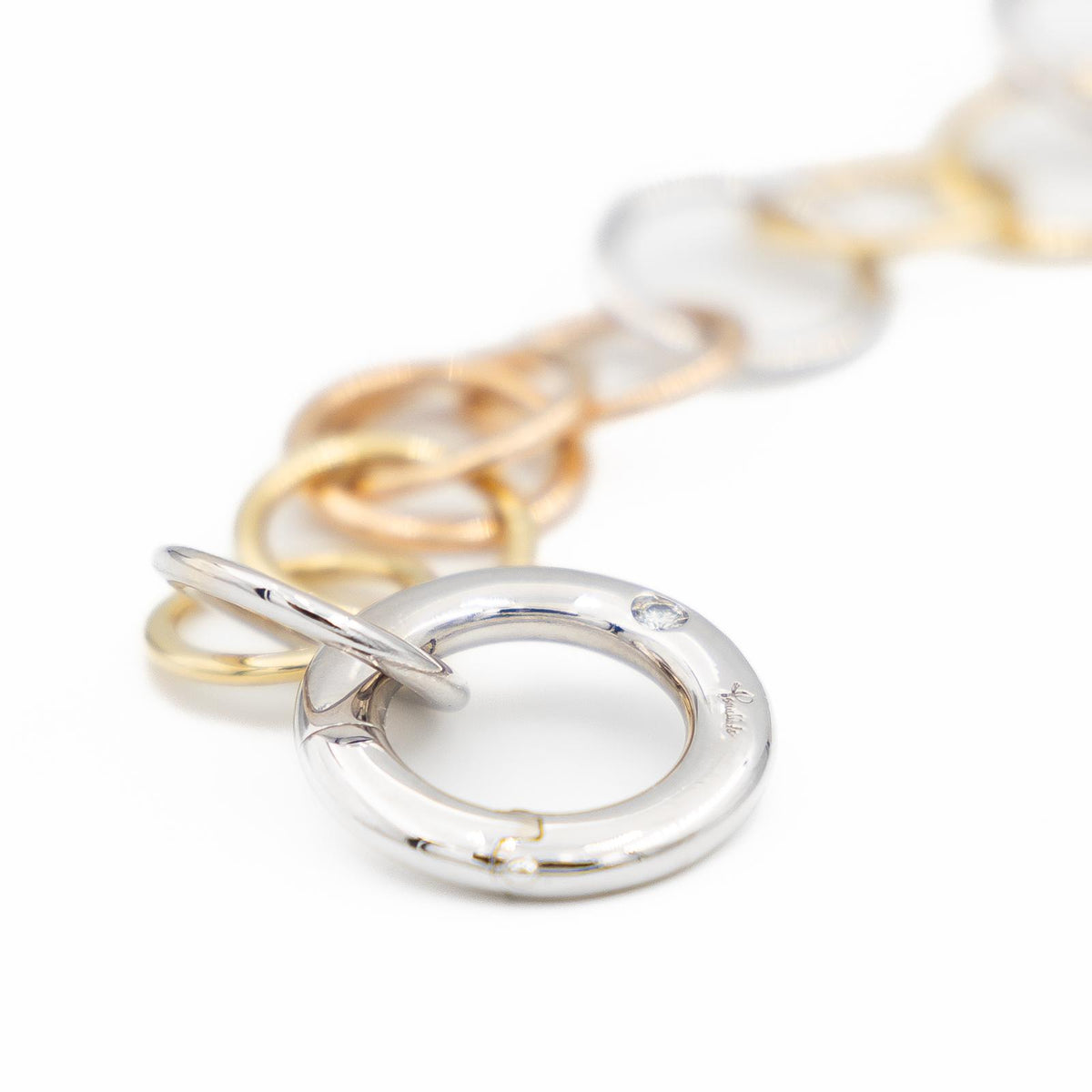 POMELLATO “Lucciole” bracelet, in 3 golds and diamond