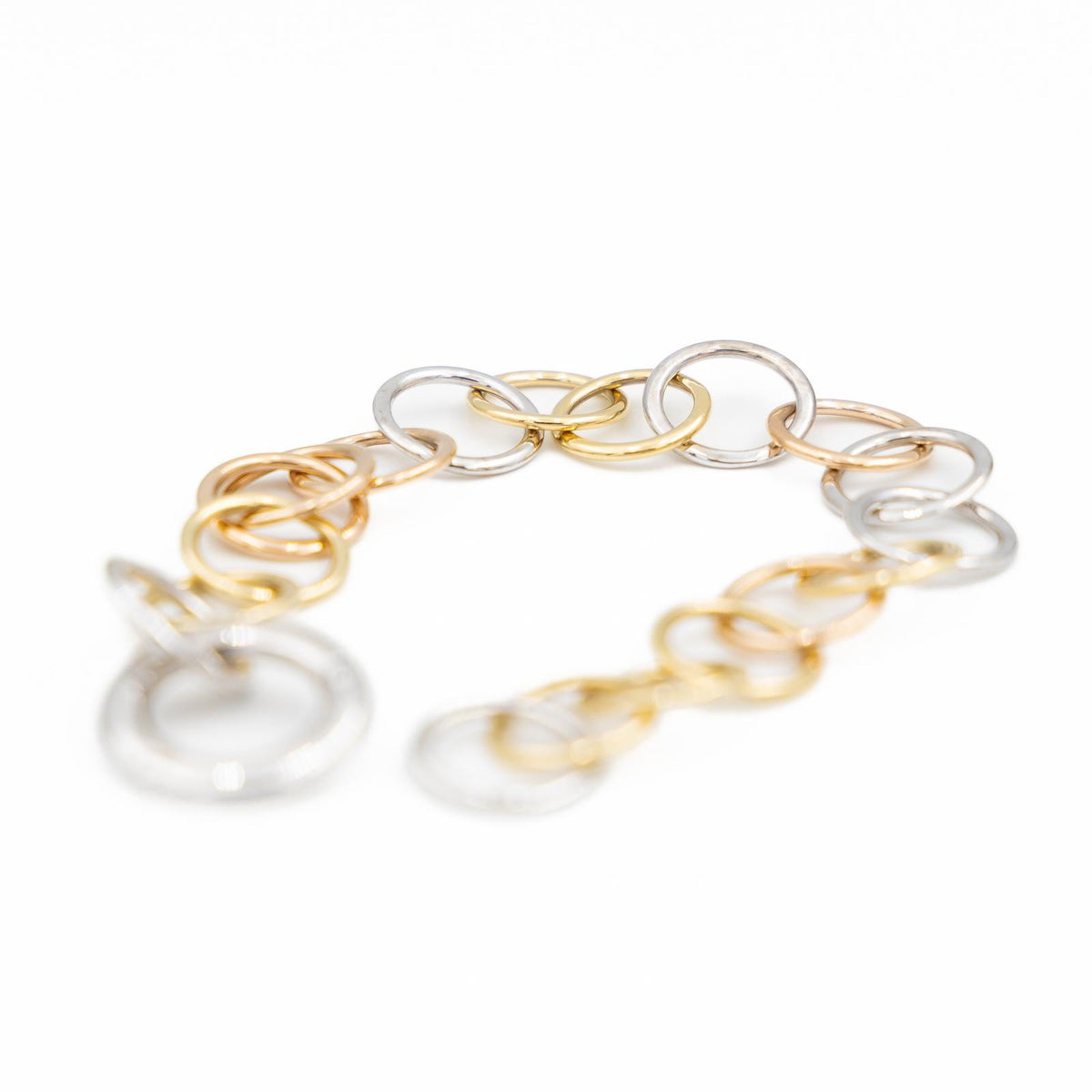 POMELLATO “Lucciole” bracelet, in 3 golds and diamond