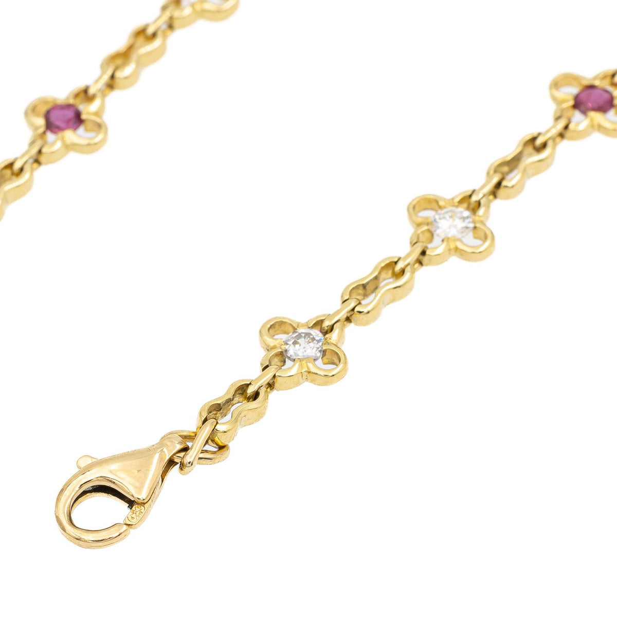 Yellow Gold Diamond Bracelet