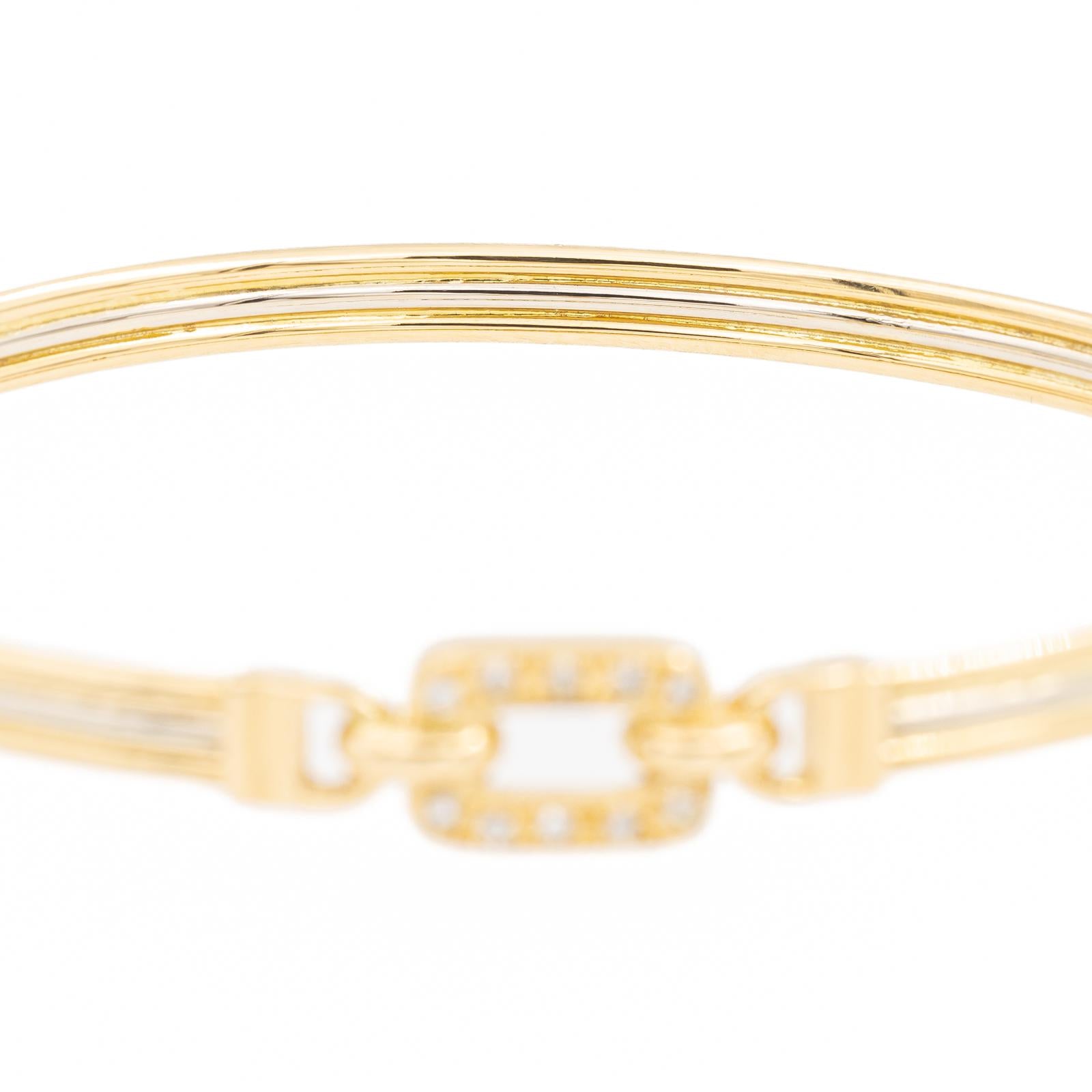 Yellow Gold Diamond Bracelet