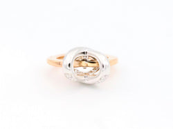 Chaumet Heart Link Pendant Yellow Gold Diamond