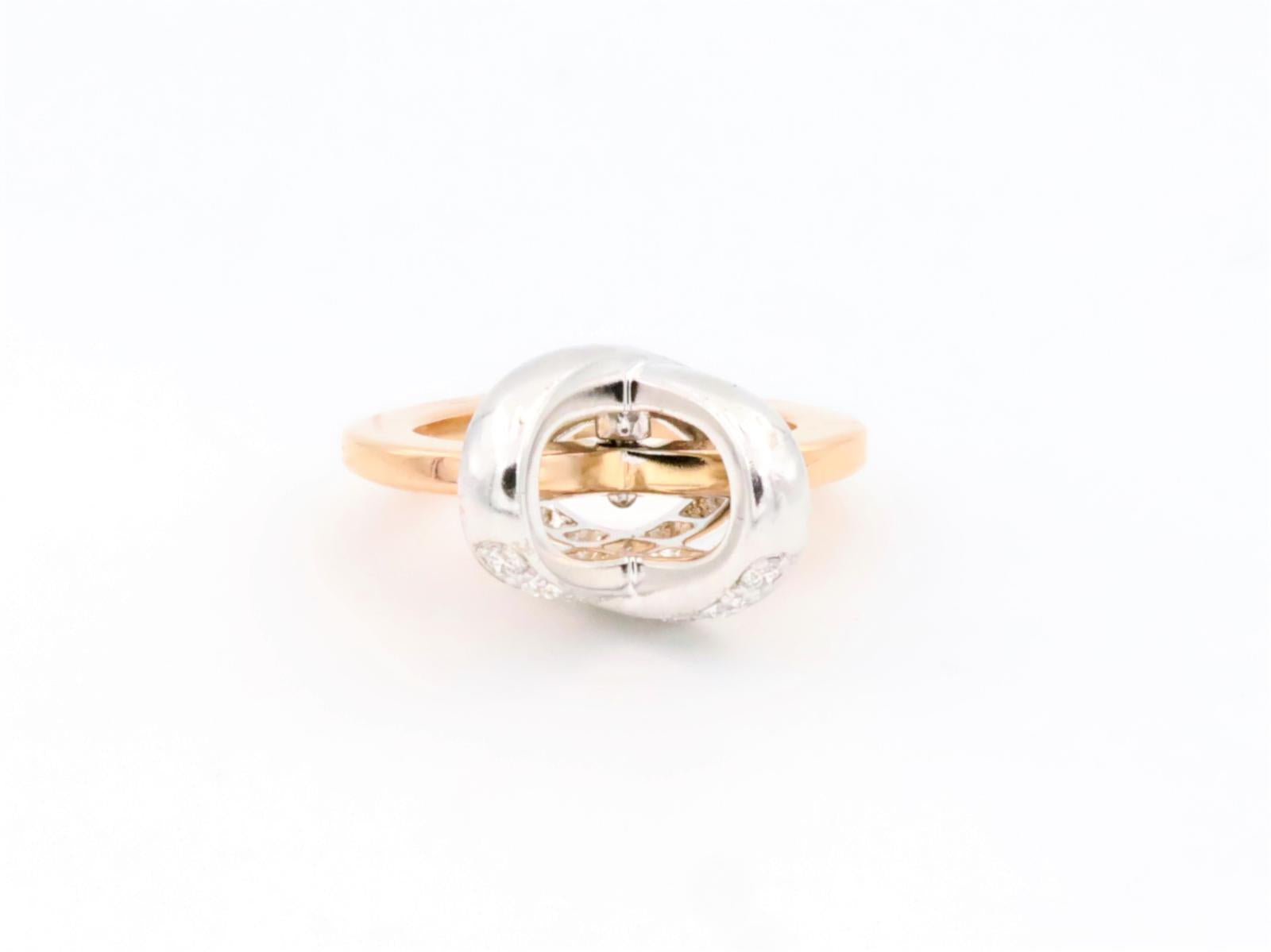 Chaumet Heart Link Pendant Yellow Gold Diamond