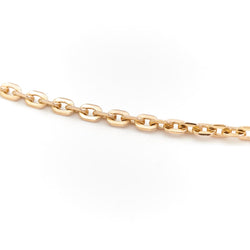 Collier Chaîne maille forçat en or jaune