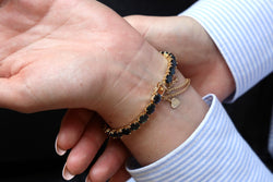 Bracelet Or jaune Saphir