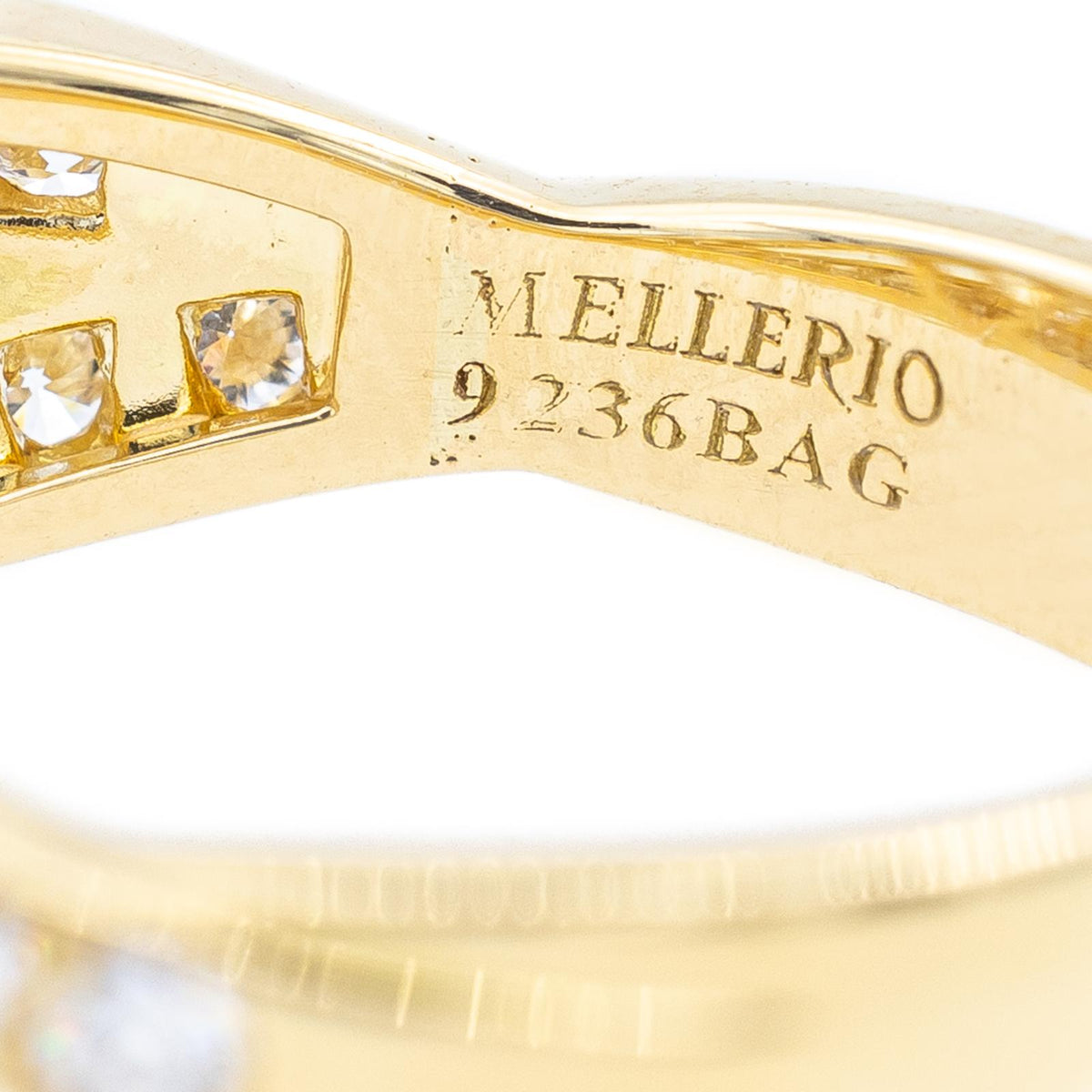 MELLERIO Yellow Gold and Diamond Ring