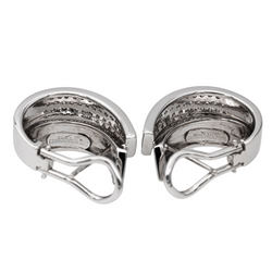Giorgio Visconti Earrings White gold Diamond