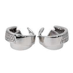 Giorgio Visconti Earrings White gold Diamond