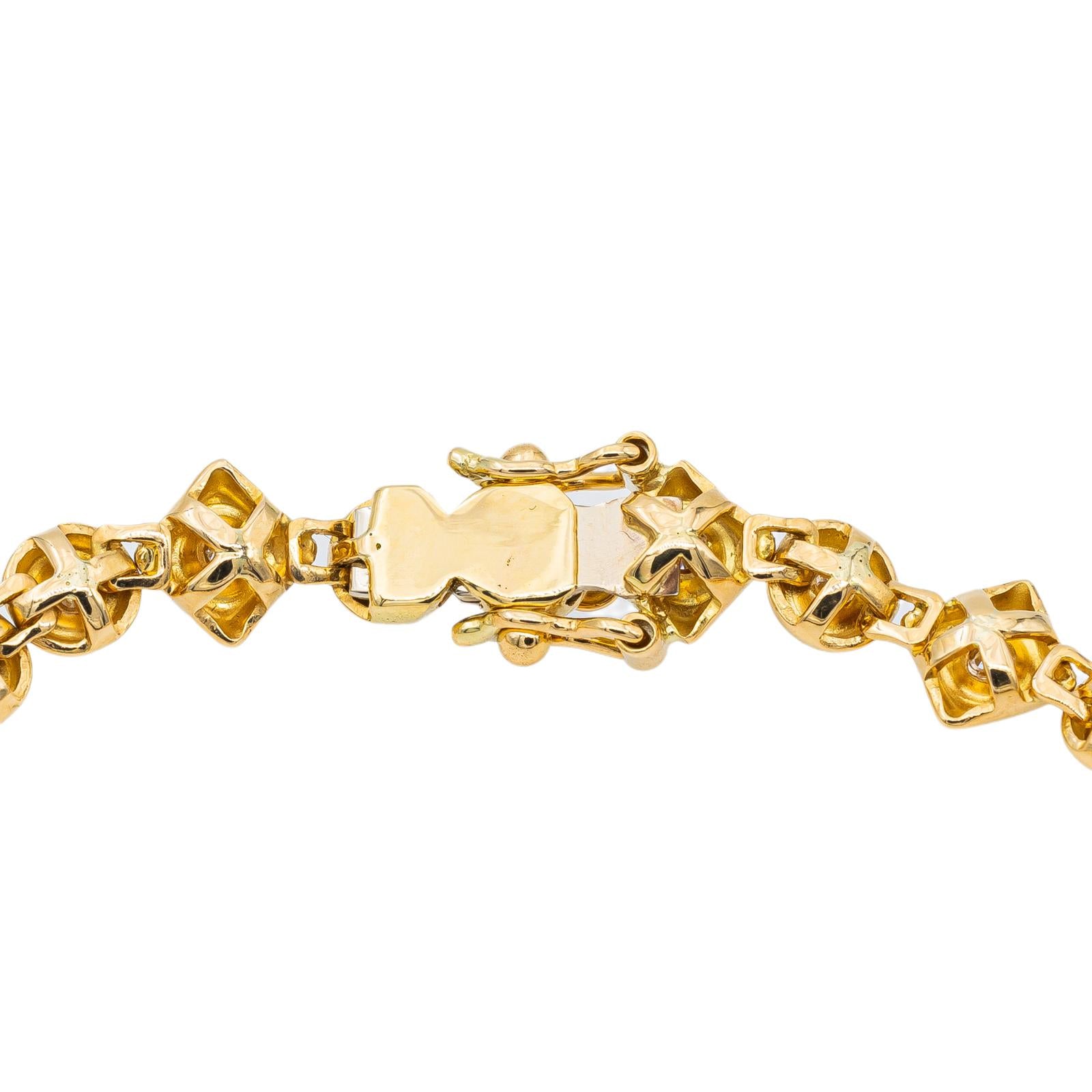 Bracelet Or jaune Diamant