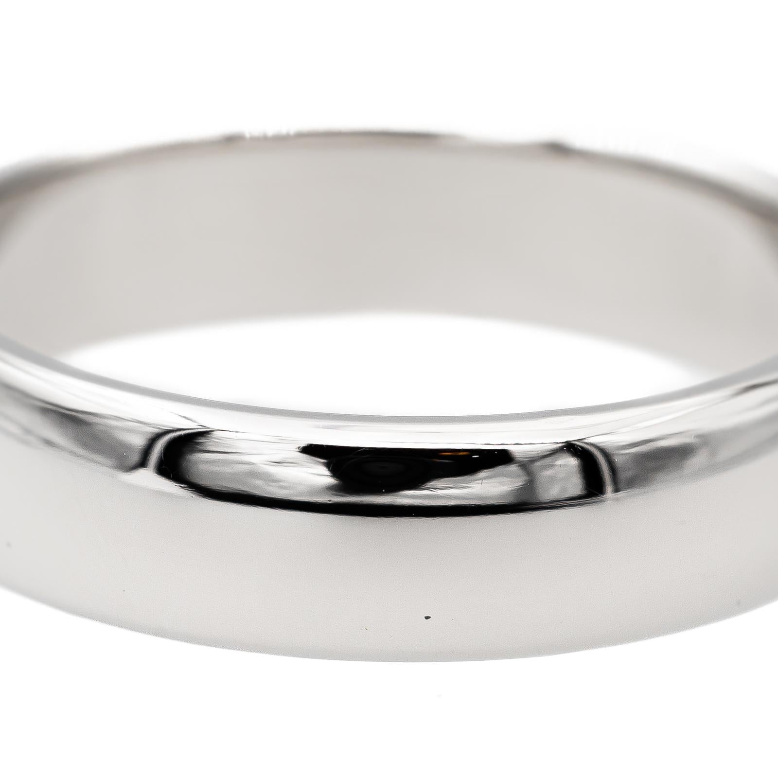 Bague Alliance TIFFANY & CO "Forever" en platine