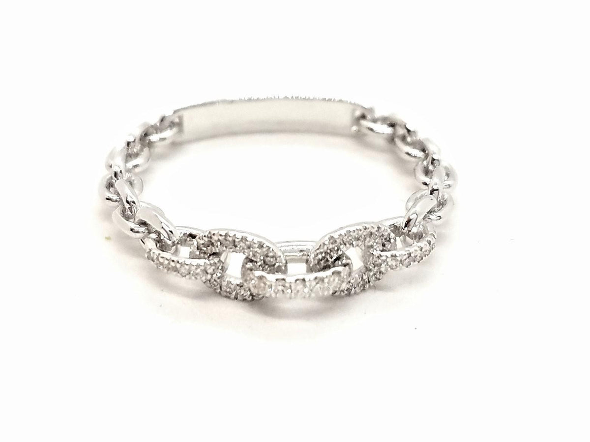 White Gold Diamond Ring
