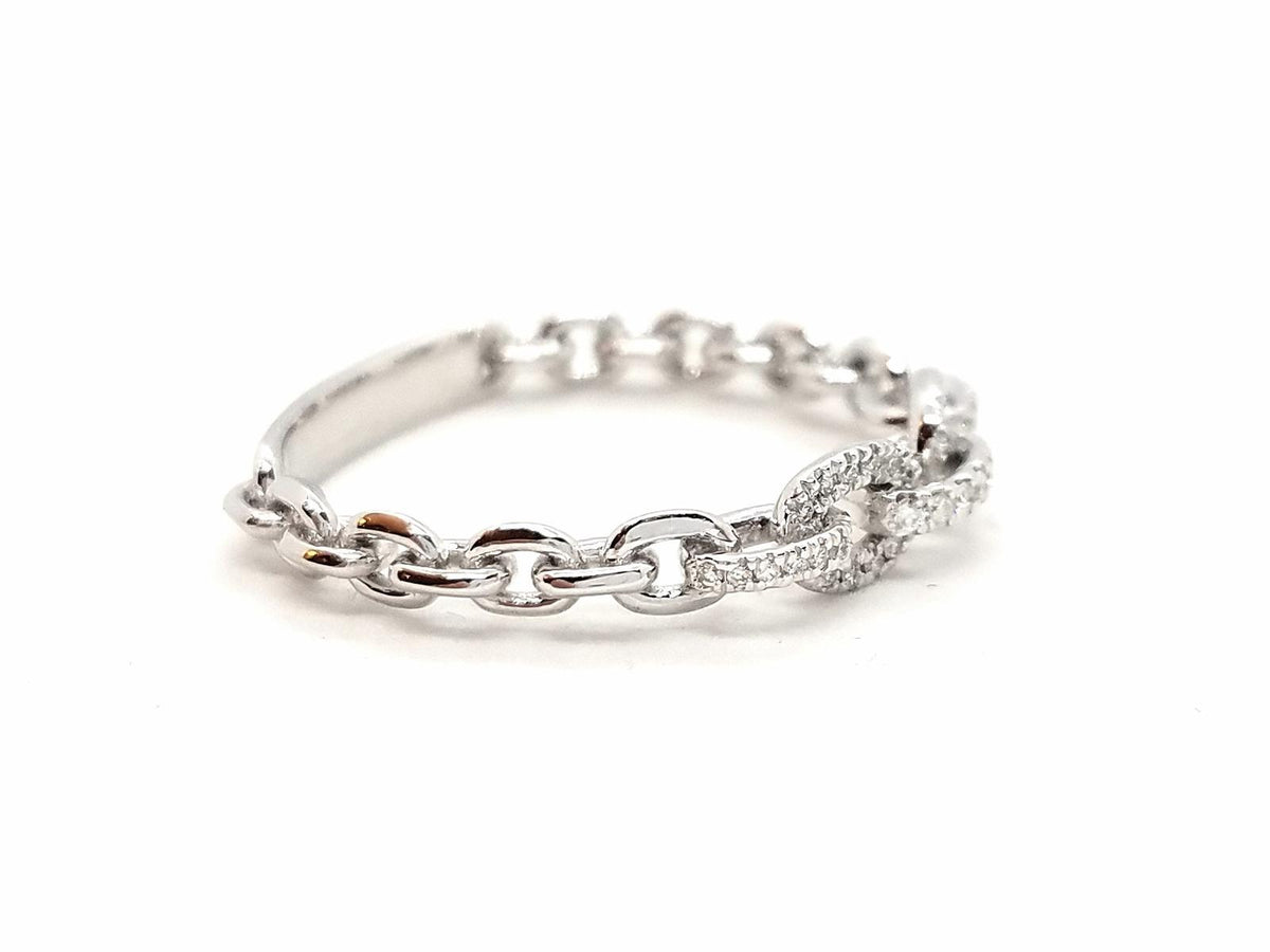White Gold Diamond Ring