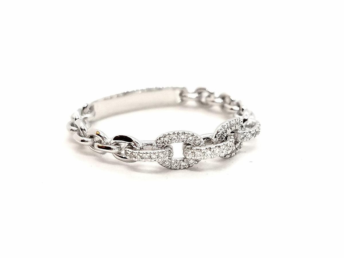 White Gold Diamond Ring