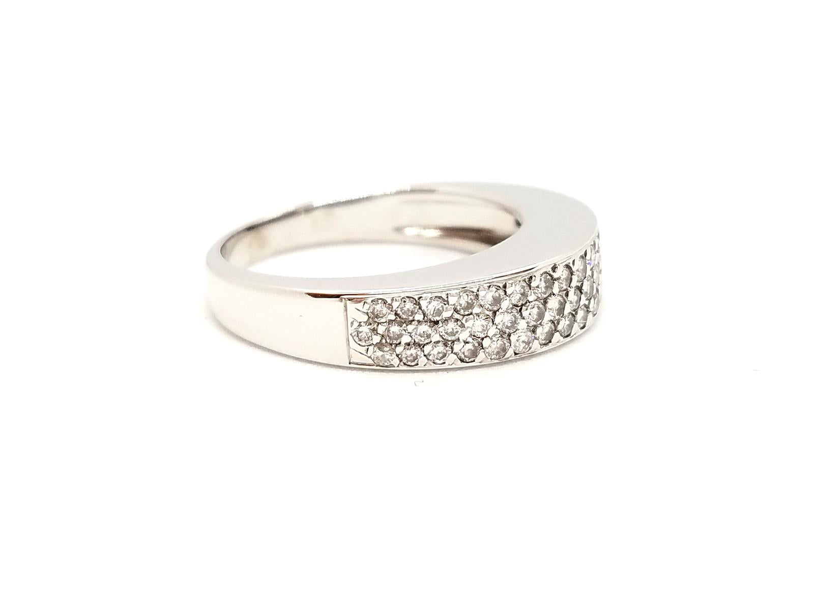 Bague Or blanc Diamant