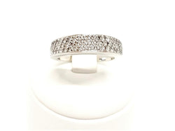 Bague Or blanc Diamant