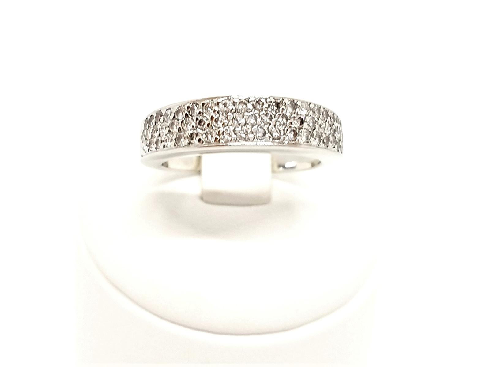 Bague Or blanc Diamant