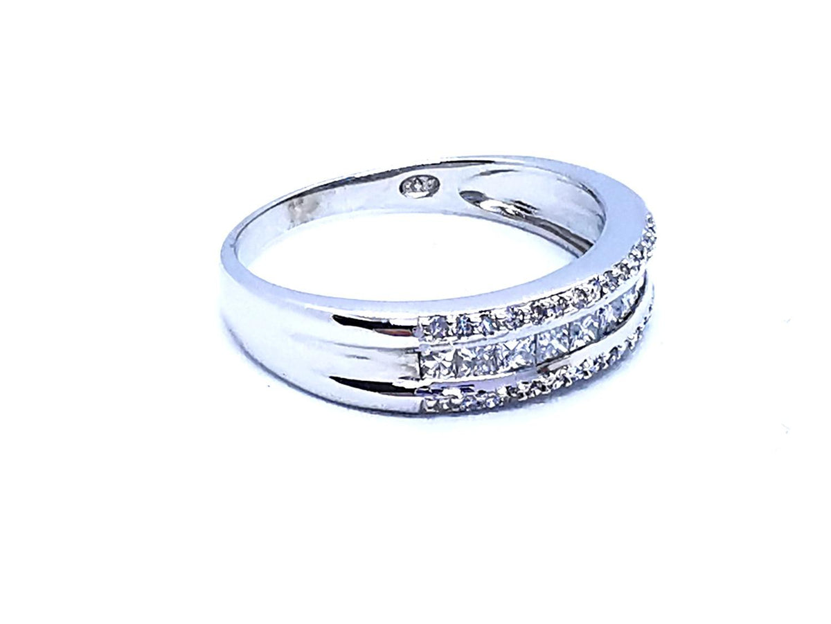 White Gold Diamond Ring