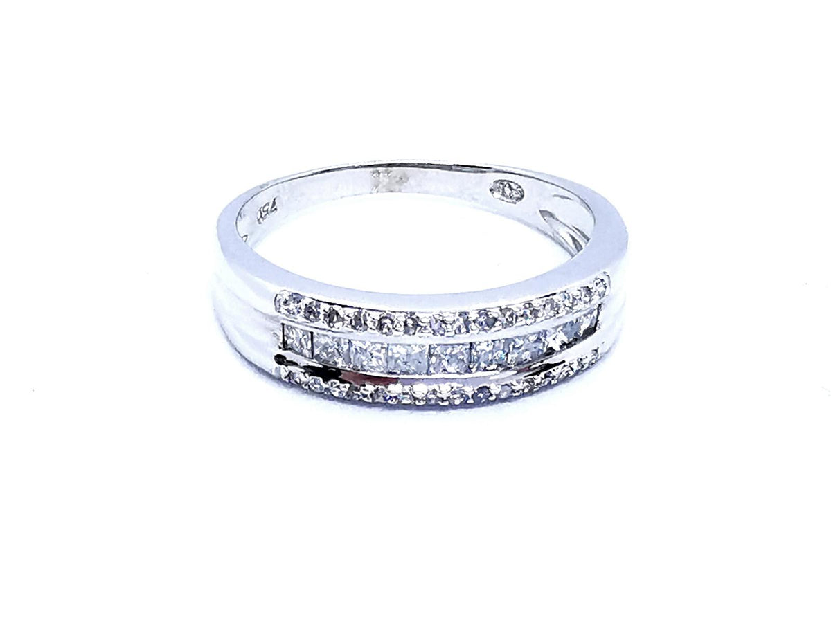 White Gold Diamond Ring