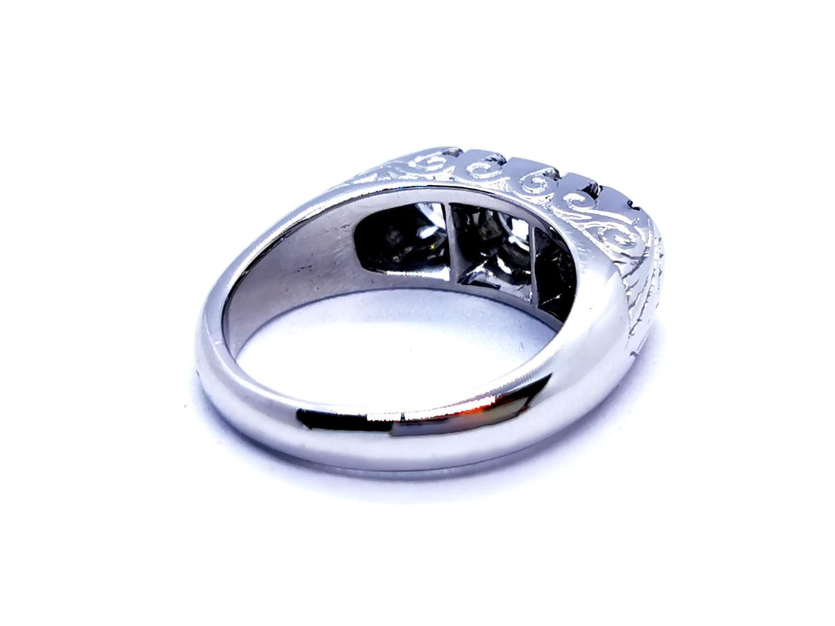 White Gold Diamond Ring