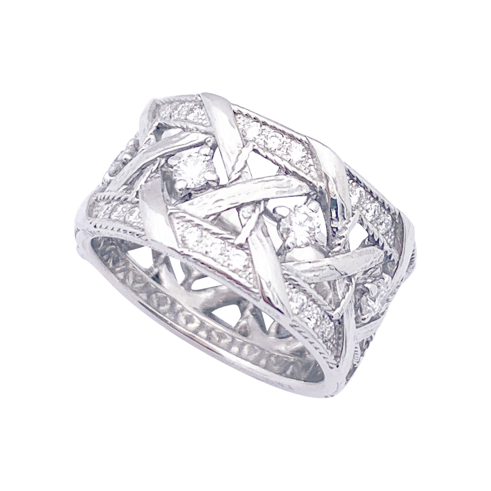 DIOR “My Dior” ring, white gold and diamonds