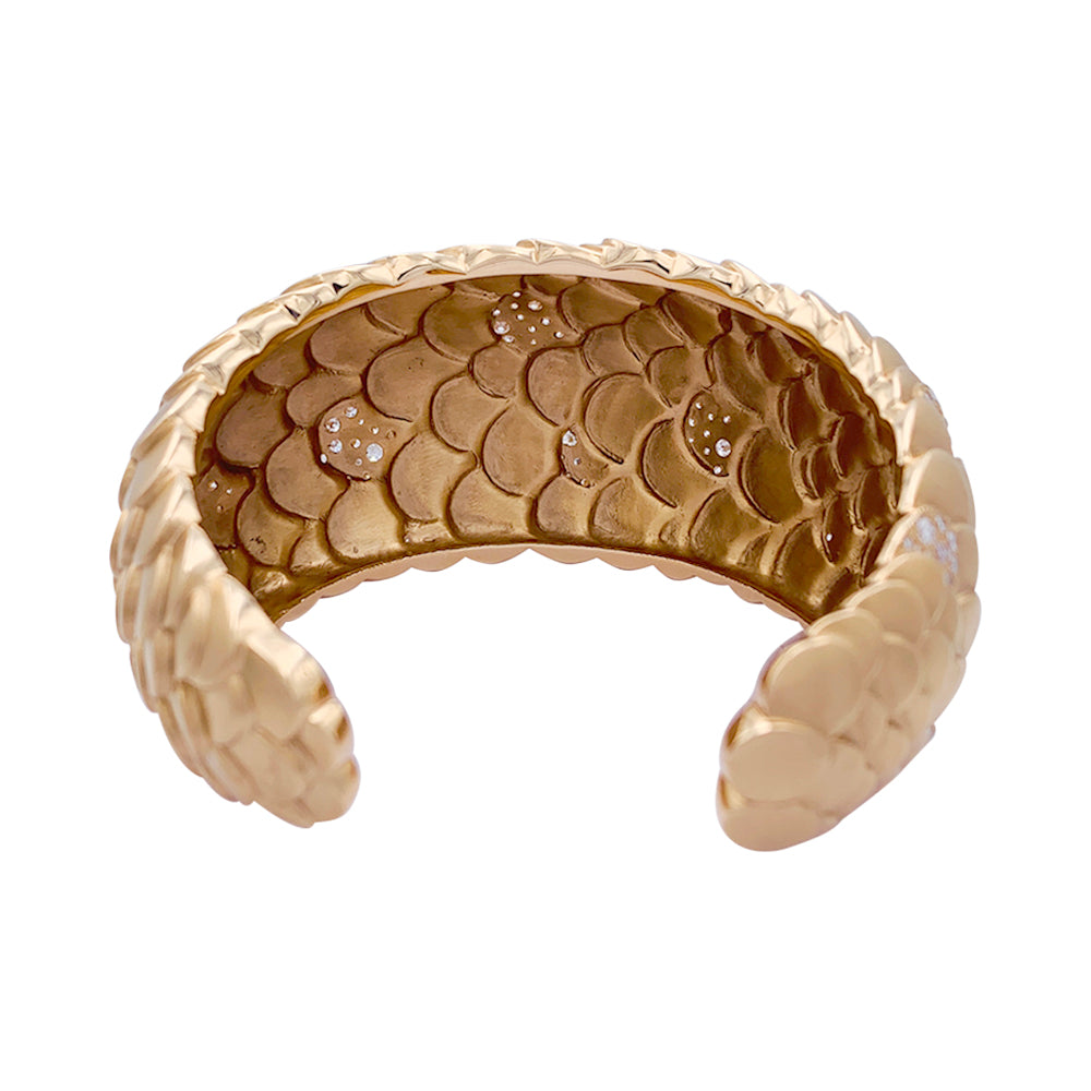Pomellato bracelet, “Mermaid”, pink gold, diamonds