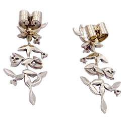 H.Stern earrings, “Nature”, gold, diamonds.