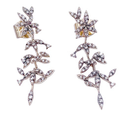 H.Stern earrings, “Nature”, gold, diamonds.
