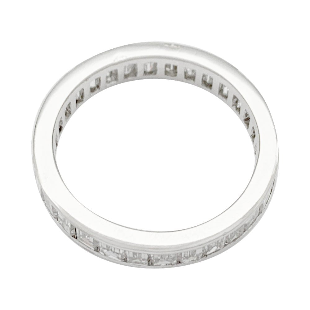 Alliance diamants baguette platine - Castafiore