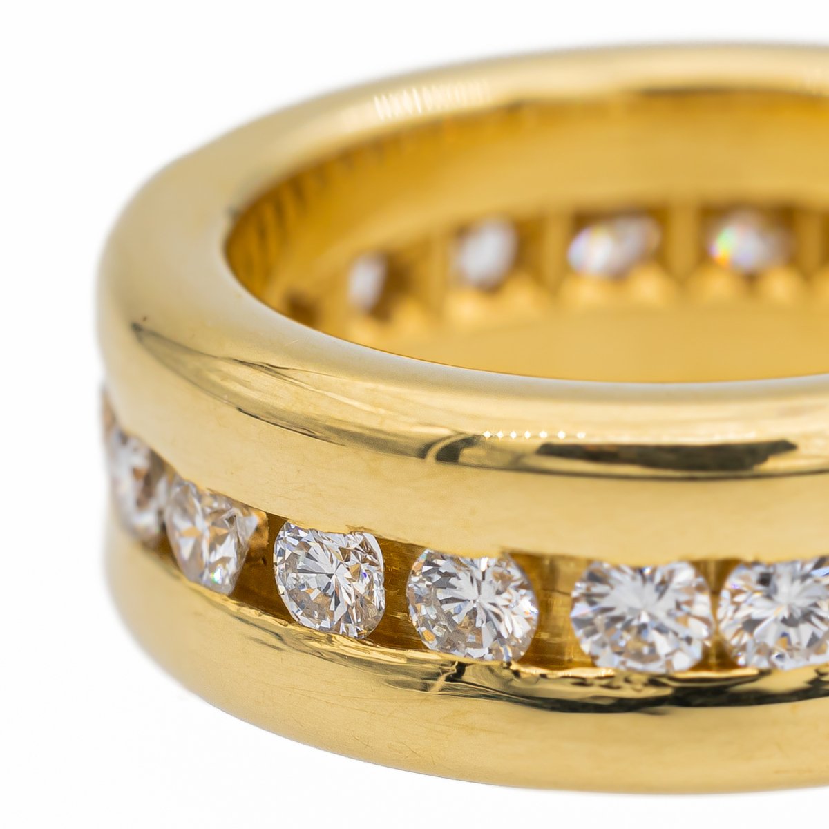 Alliance en or jaune et diamant - Castafiore
