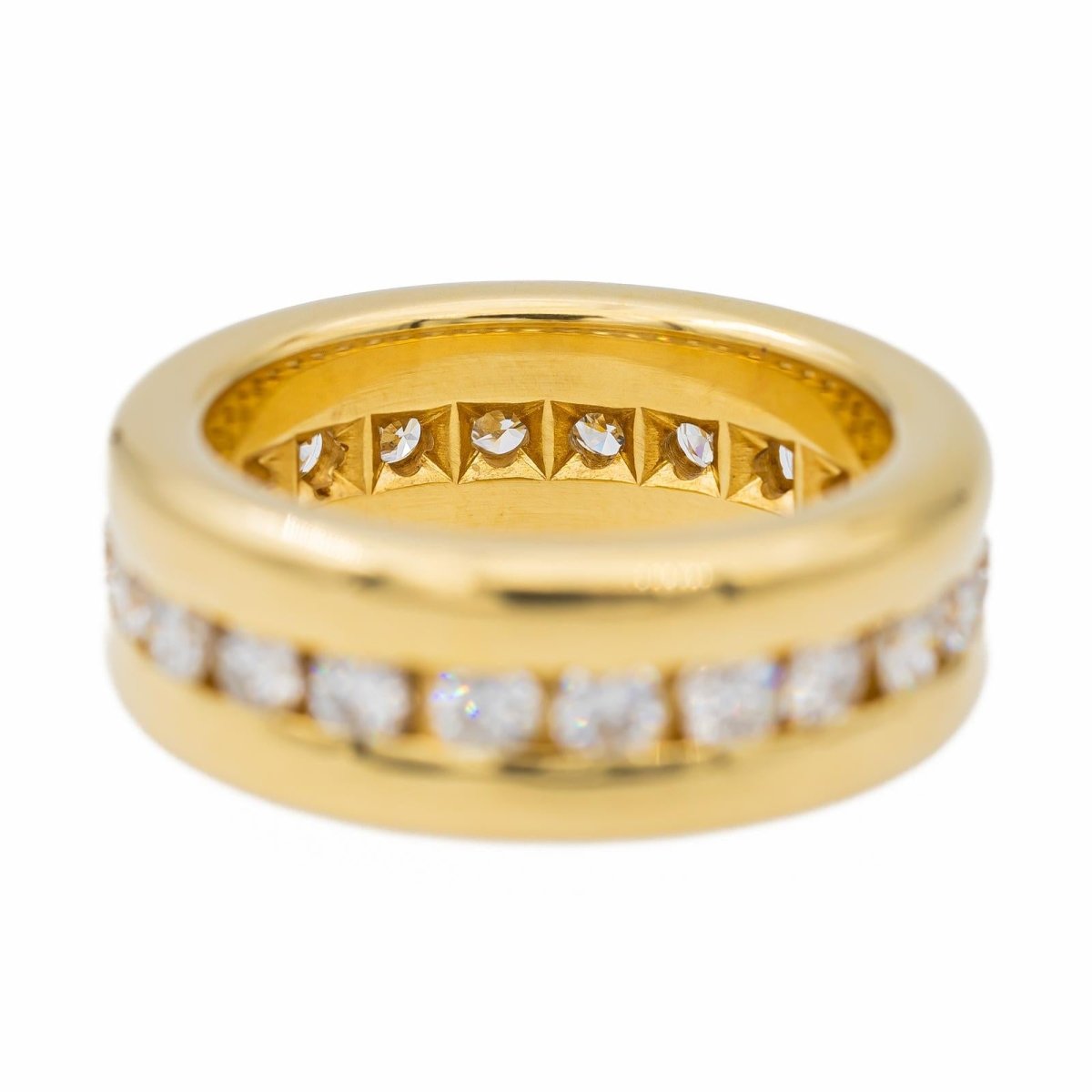 Alliance en or jaune et diamant - Castafiore