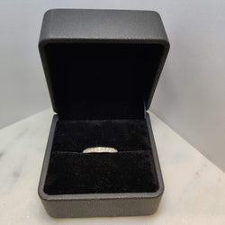 Alliance en platine et diamants - Castafiore