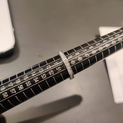 Alliance en platine et diamants - Castafiore