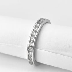 Alliance en platine et diamants - Castafiore