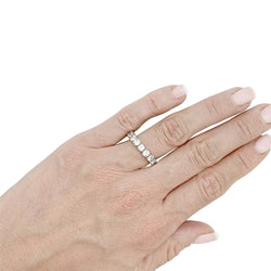 Alliance or blanc, diamants - Castafiore