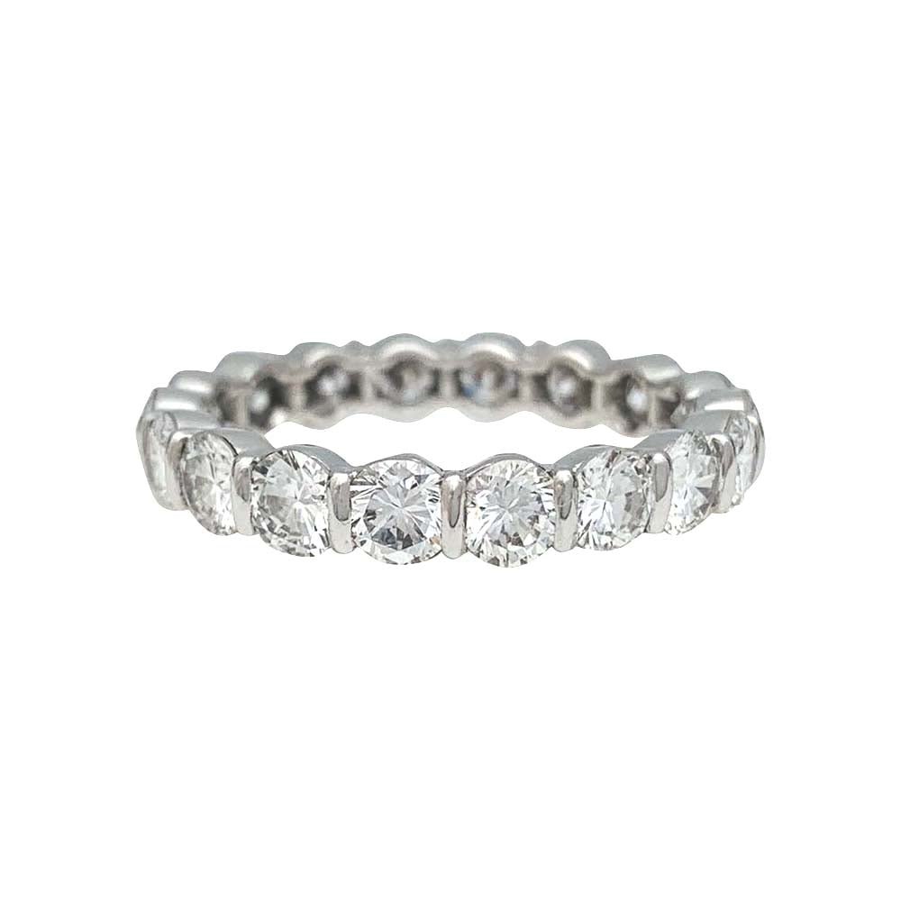 Alliance or blanc, platine et diamants - Castafiore