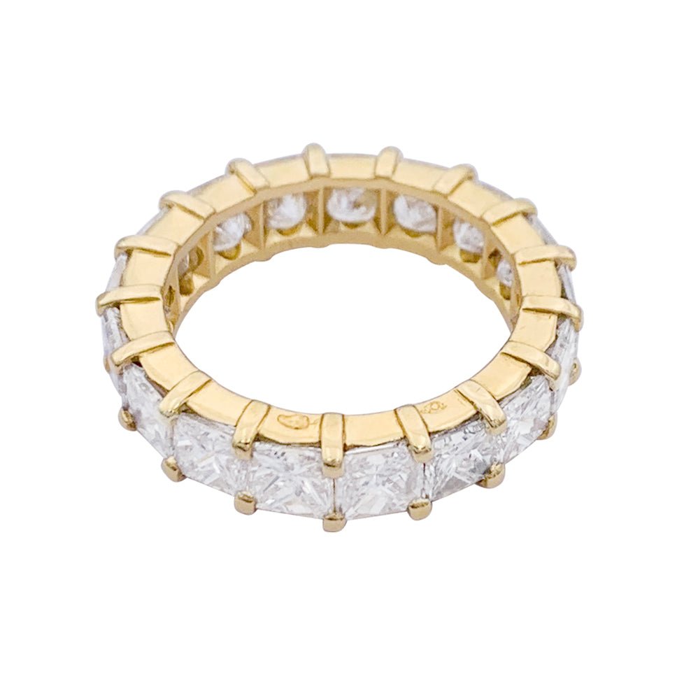 Alliance tour complet diamants princesse. - Castafiore